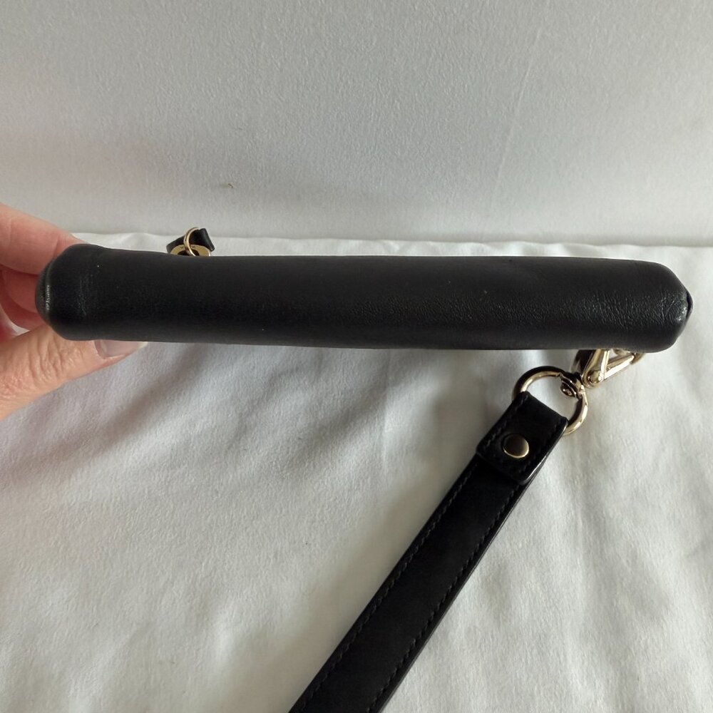KATE SPADE Madison Small L-Zip Black Leather Wallet Wristlet - Picture 9 of 9